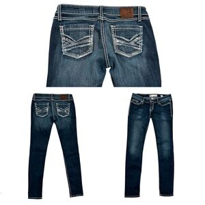 BKE Jeans Women’s 27R Blue Stella Skinny LIKE NEW